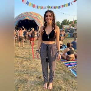 Anthropology Joggers Boho Festival ETT TWA